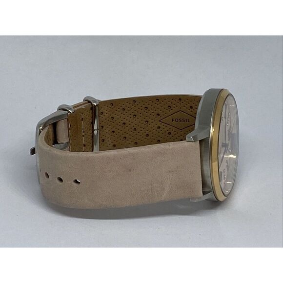 Fossil Gazer ES4163 Women's Leather Analog Pink Dial Quartz Genuine Watch KS741 - Picture 12 of 12